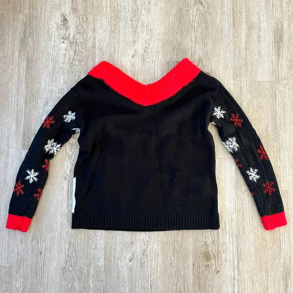 Womens Holiday Time "Snow Way" Christmas Sweater - M - Picture 5 of 6